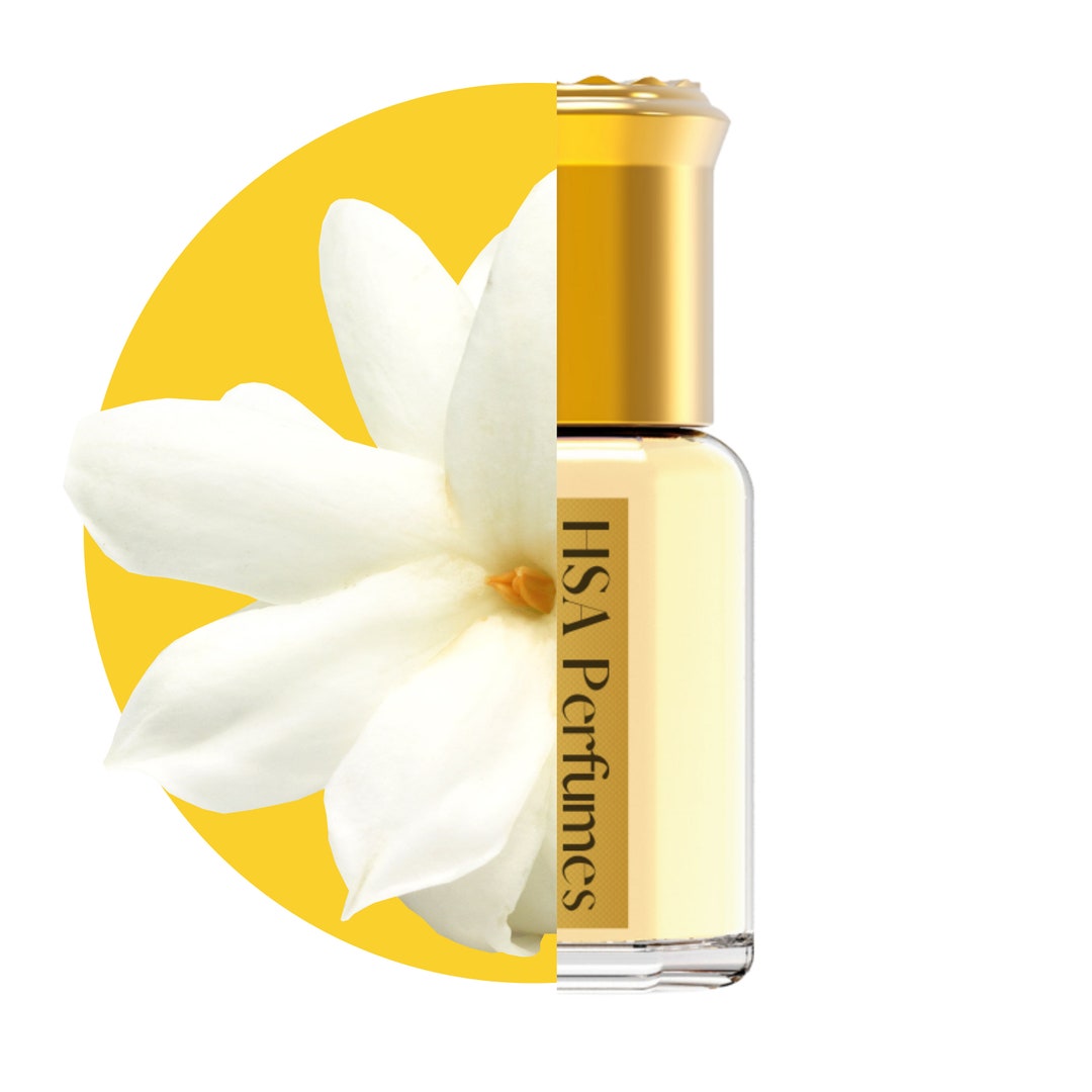 Pure Jasmine Premium Perfume Oil Alcohol-free Attar Oil in 