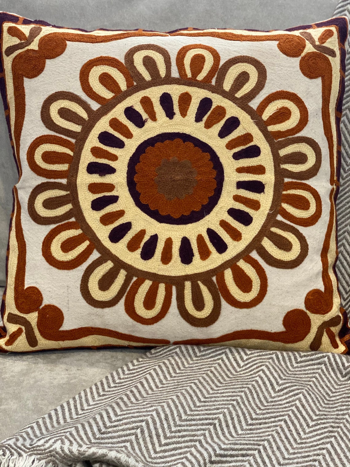Handmade Decorative Throw Pillow Cover Etsy
