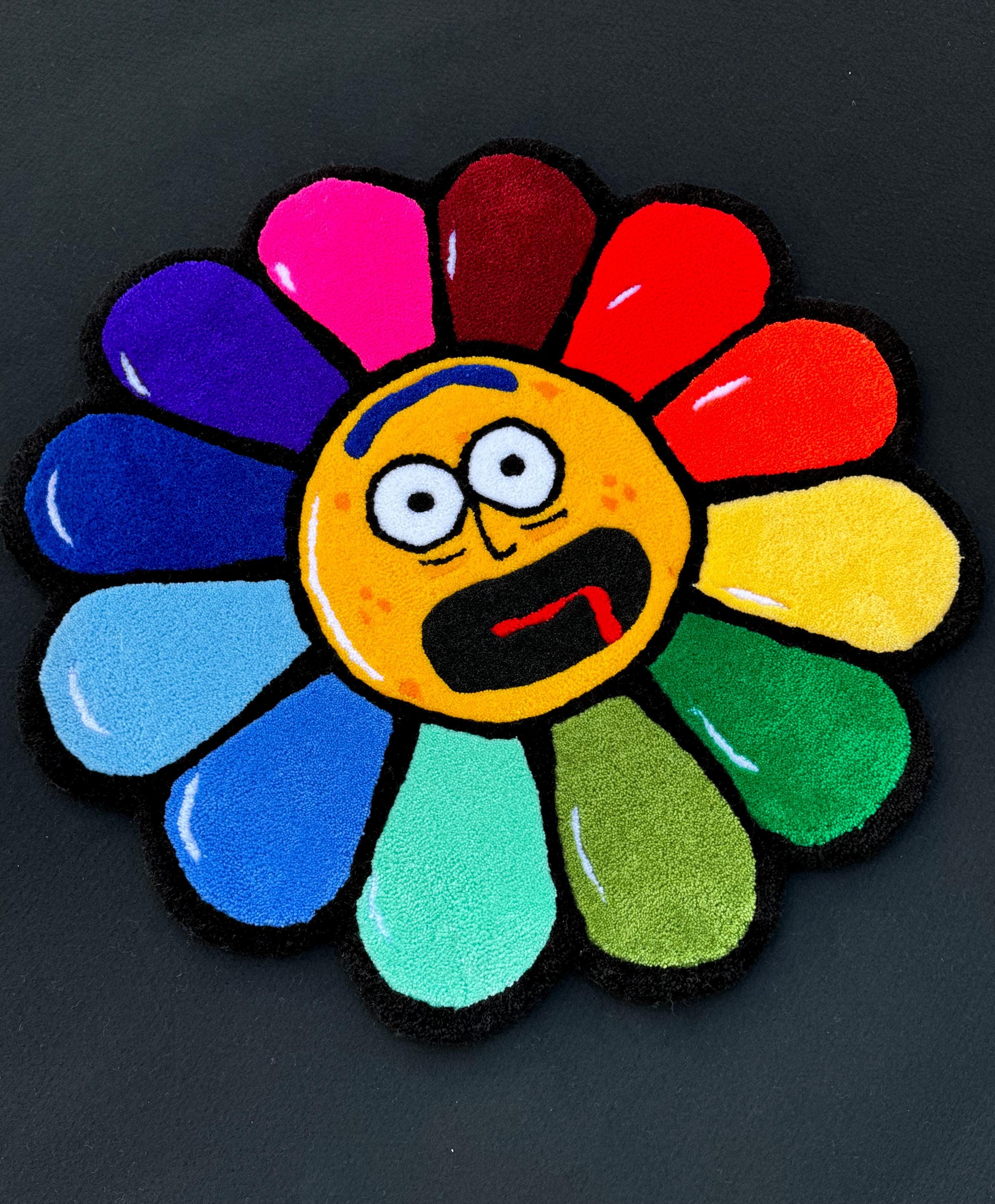 Funnt Rug Custom Rug/handmade Rug/cartoon Rug/funny Rug/personalized Rug/living ...