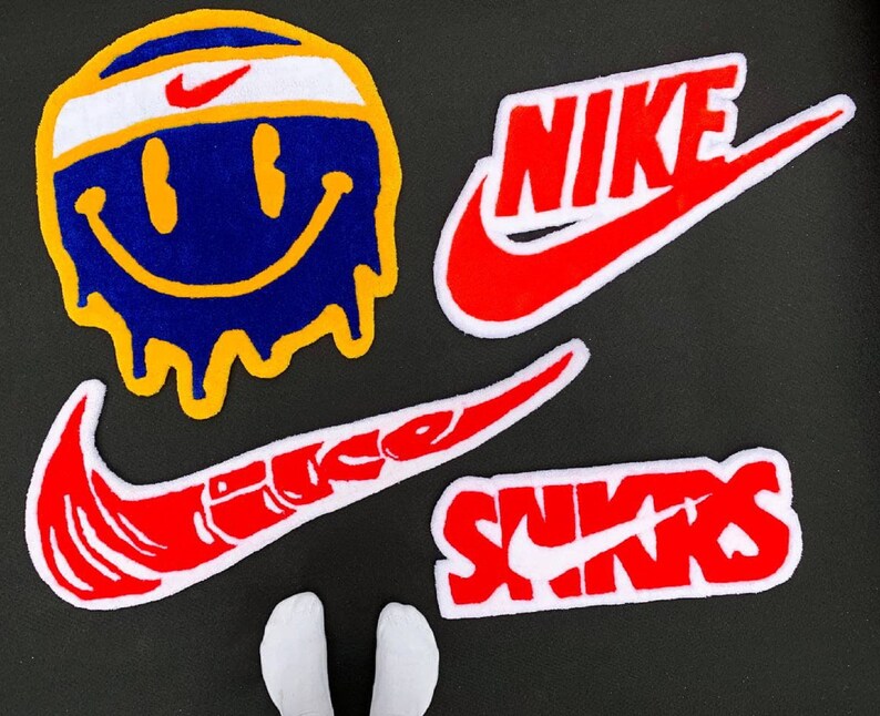 Custom Rug Handmade Rug Tufted Logo Etsy