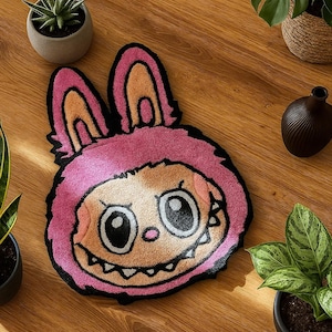 custom rug/handmade rug/cartoon rug/funny rug/personalized rug/living room rug//trendy rug/Handmade Tufted Carpet/Unique Gift for Kids & Adu