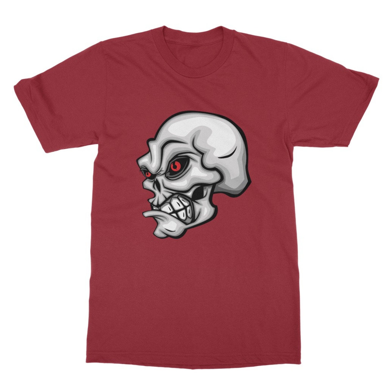 Skull T Shirts / Gothic Clothing / Goth T Shirts / Mens Gothic Etsy