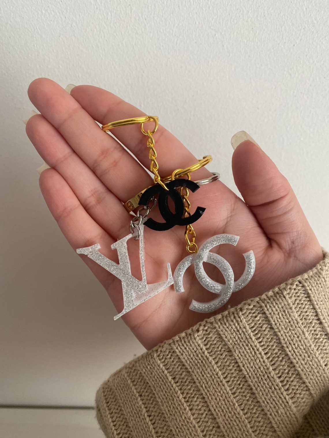 Designer keyring Etsy