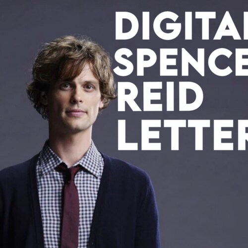 Criminal Minds Spencer Reid Gift Box Set Etsy