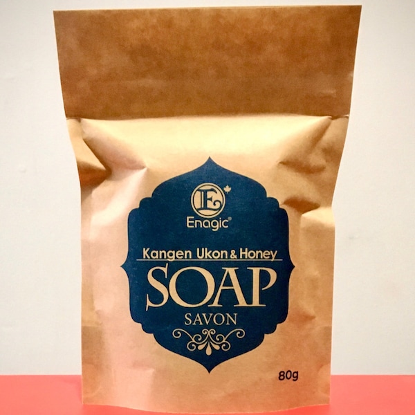 Turmeric & Honey Soap (Ukon) - Turmeric & Honey Soap (Individual Bars) Skin & Hair Care - Natural Ingredients