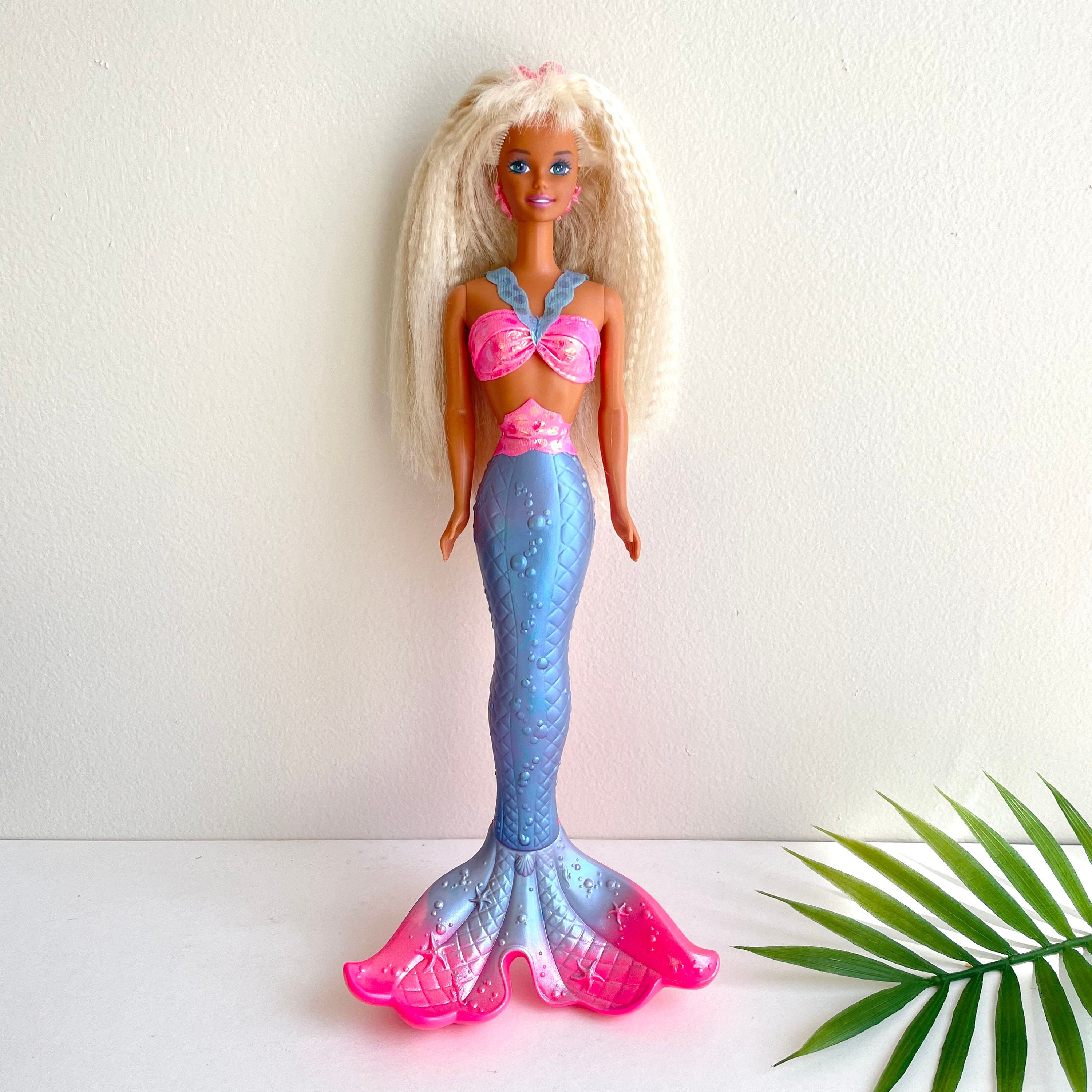 komme ud for asiatisk Ved en fejltagelse Vintage 1996 Mermaid Barbie by Mattel - Etsy