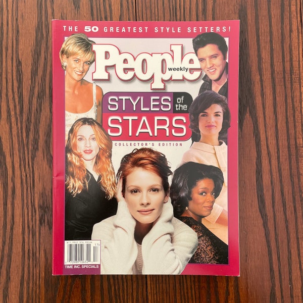 Vintage 2001 People Magazine Style of the Stars Collectors Edition