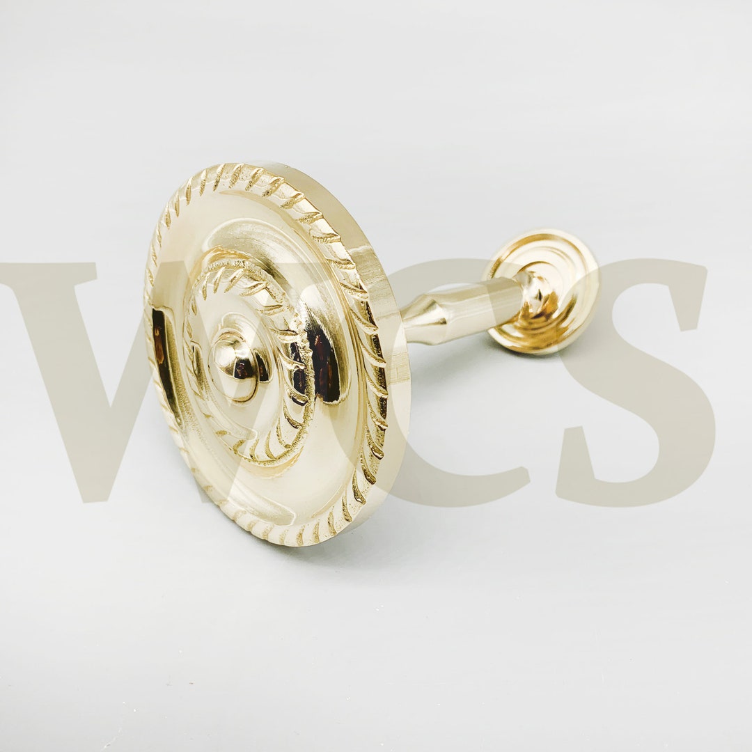 Curtain Holdback Polished Brass 85mm Etsy UK