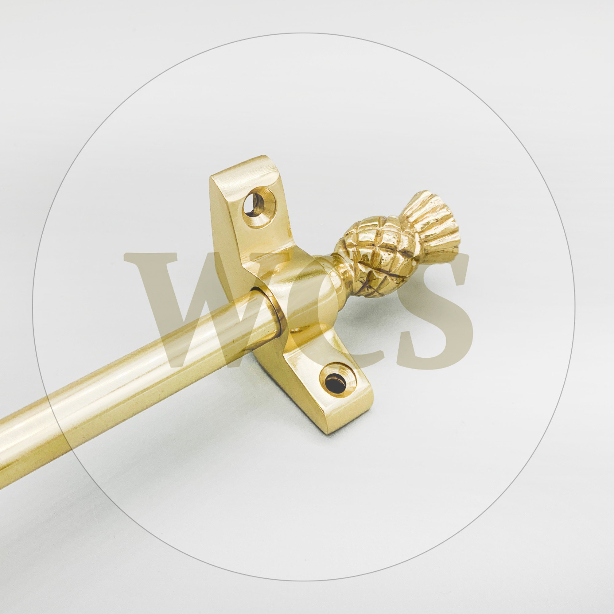 Polished Brass Stair Rods 3/8 X 28.5 Etsy