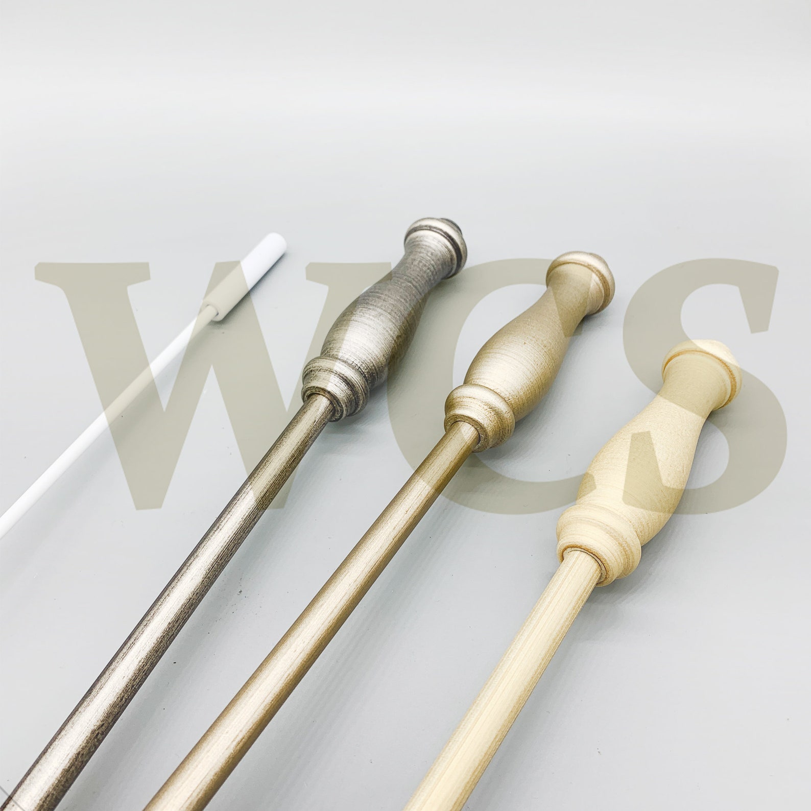 X1 Curtain Pull Draw Rods Wooden Metal Curtain Pulls Rods Poles Pullers