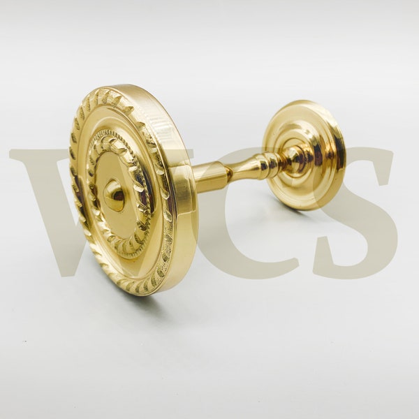 Curtain Holdback - Polished Brass 85mm