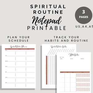 Jw Spiritual Routine Planner and Tracker | Planner Insert | Jw Habit Tracker | Jw Digital Download | Printable | Goodnotes Notability