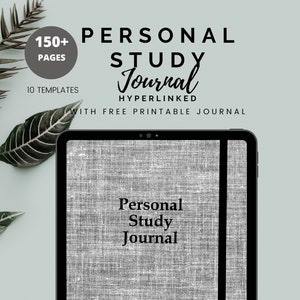 JW Personal Study Journal for GoodNotes Notability Noteshelf | JW Digital Notebook | Hyperlinked | Personal Bible Study Guide PDF