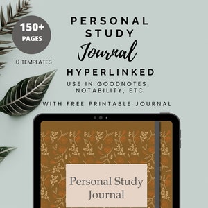 JW Personal Study Notebook Digital for GoodNotes Notability Noteshelf | Jw Digital Stickers| Digital Personal Bible Reading Study Guide