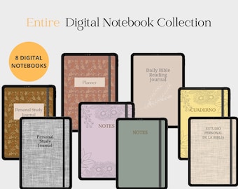 Coleção de Cadernos Digitais JW | Planejador, Estudo Bíblico (Download Digital)