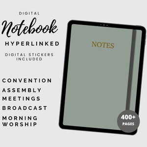 Digitaal JW Meeting-notitieboek | Theocratische studie (pdf)