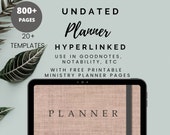 All-In-One JW Digital Planner, Undated Ministry Planner (GoodNotes, Notability)