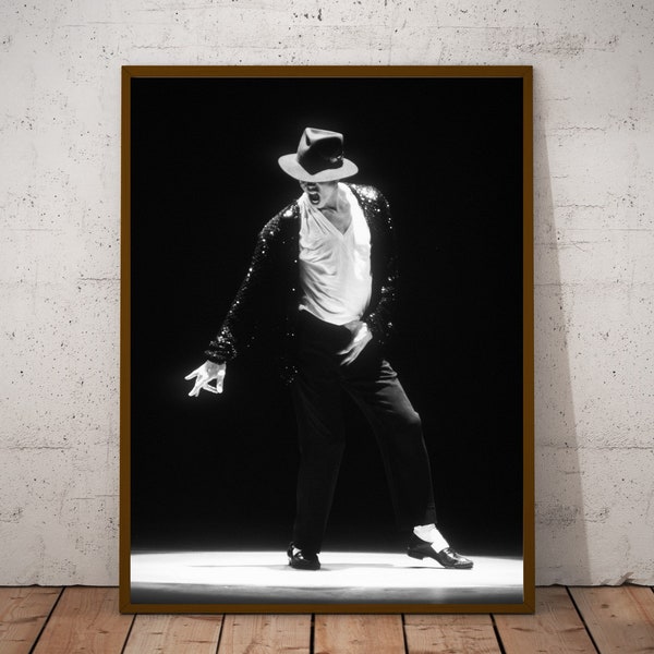 Michael Jackson vintage photograph - retro wall art - Michael Jackson photo print - music posters - Housewarming gifts - anniversary gifts