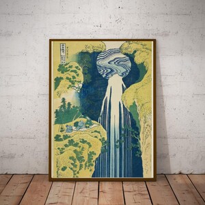 Set of 6 Japanese Art Posters, Ukiyo E Woodblock Prints, Japanese ...