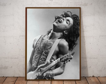 Prins vintage foto - retro kunst aan de muur - Prins fotoprint - muziekposters - Inwijdingsfeest cadeau-ideeën - jubileumcadeaus