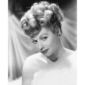 Lucille Ball vintage photograph retro wall art Lucille Ball photo print Old Hollywood posters Housewarming gift ideas image 4