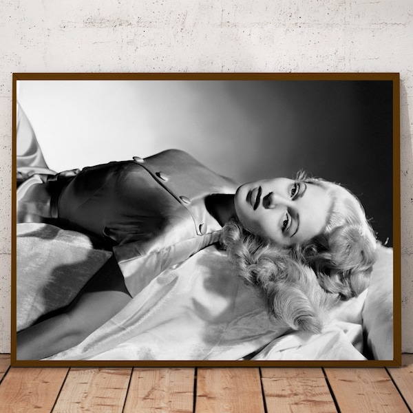 Lana Turner vintage photograph - retro wall art - Lana Turner photo print - Old Hollywood posters - Housewarming gift ideas