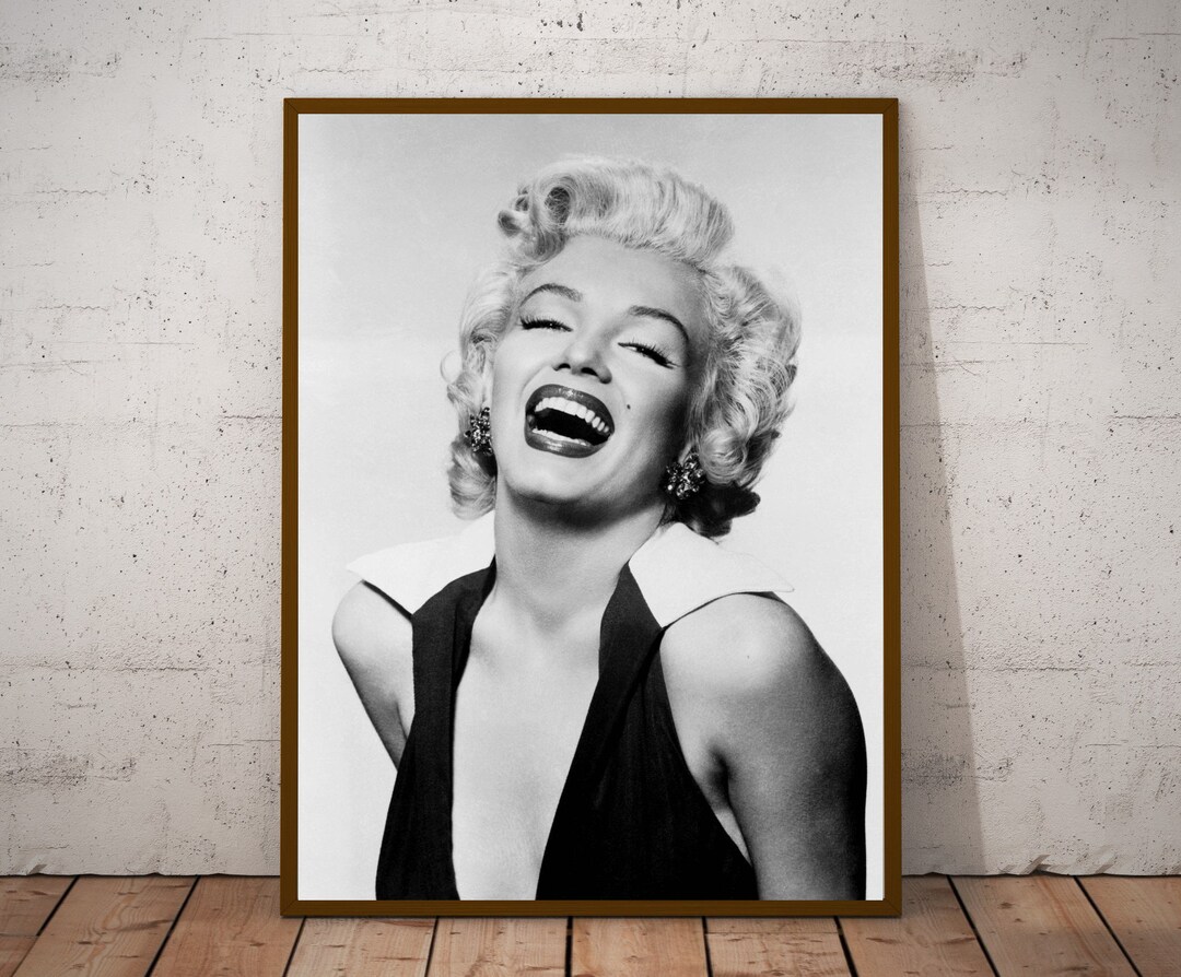 Marilyn Monroe Vintage Photograph - Retro Wall Art - Marilyn Monroe ...