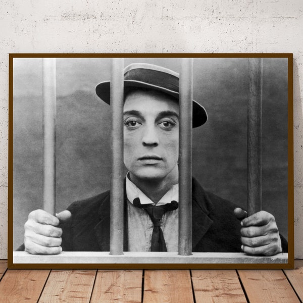 Buster Keaton - Hollywood Photo Archive - Framed art Print