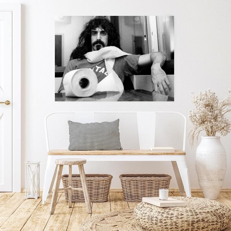 70s Frank Zappa VINTAGE RINGER 実寸M-L - Tシャツ/カットソー(半袖  