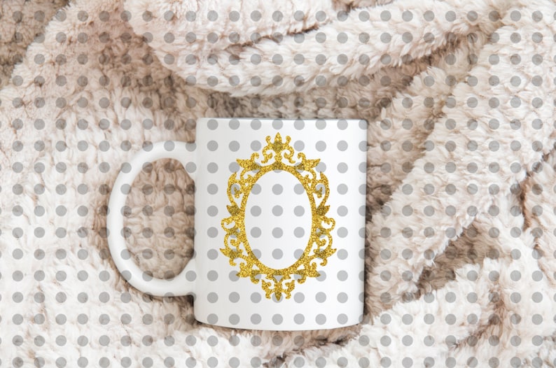 Gold Glitter Mirror Bundle PNG & SVG Beauty Mirror SVG File | Etsy