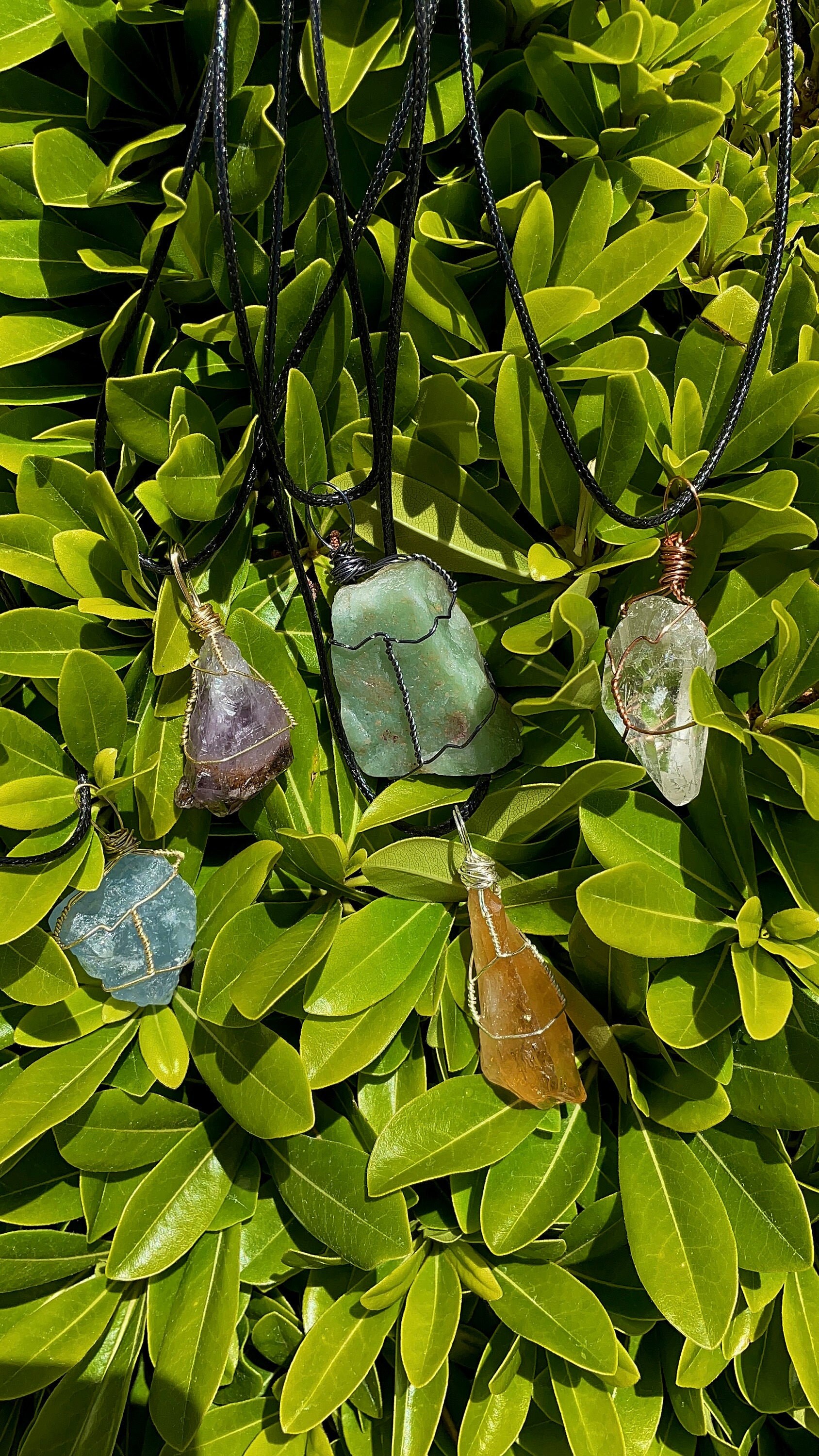 Raw Crystal Necklaces