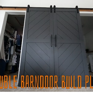 Custom Double Barndoor Build Plan