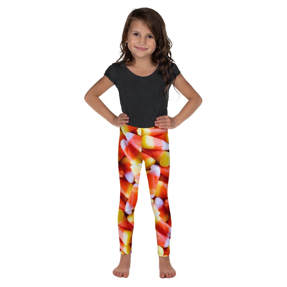 Candy Corn Kids Leggings Toddler 