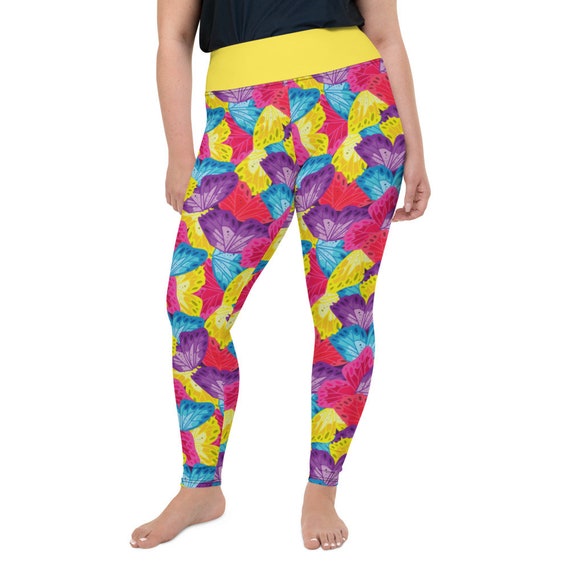 Butterfly Wings Leggings Yoga Workout 