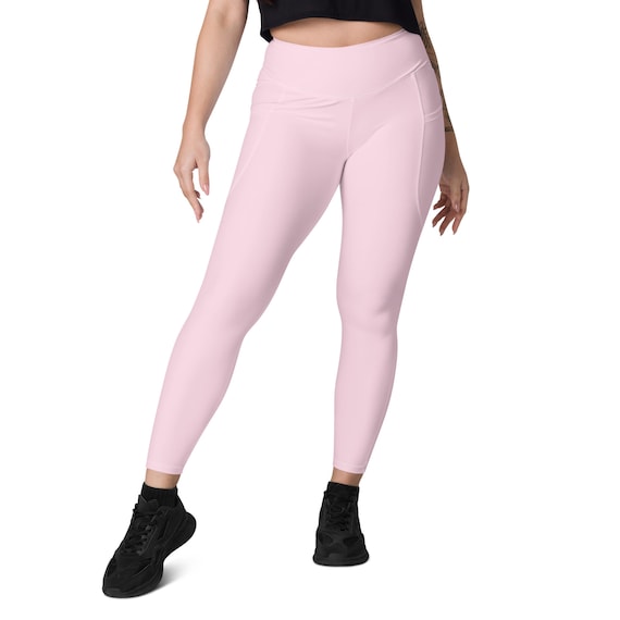 leggins rosa pastel