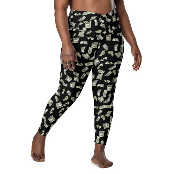 Money Benjamins Leggings With Pockets, All Over Print Leggings, Currency  Leggings, Plus Size Leggings, Printed Cash Leggings, Festival Gifts -   Canada