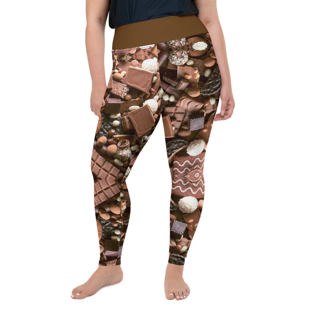 Chocolate Leggings Womens Leggings 