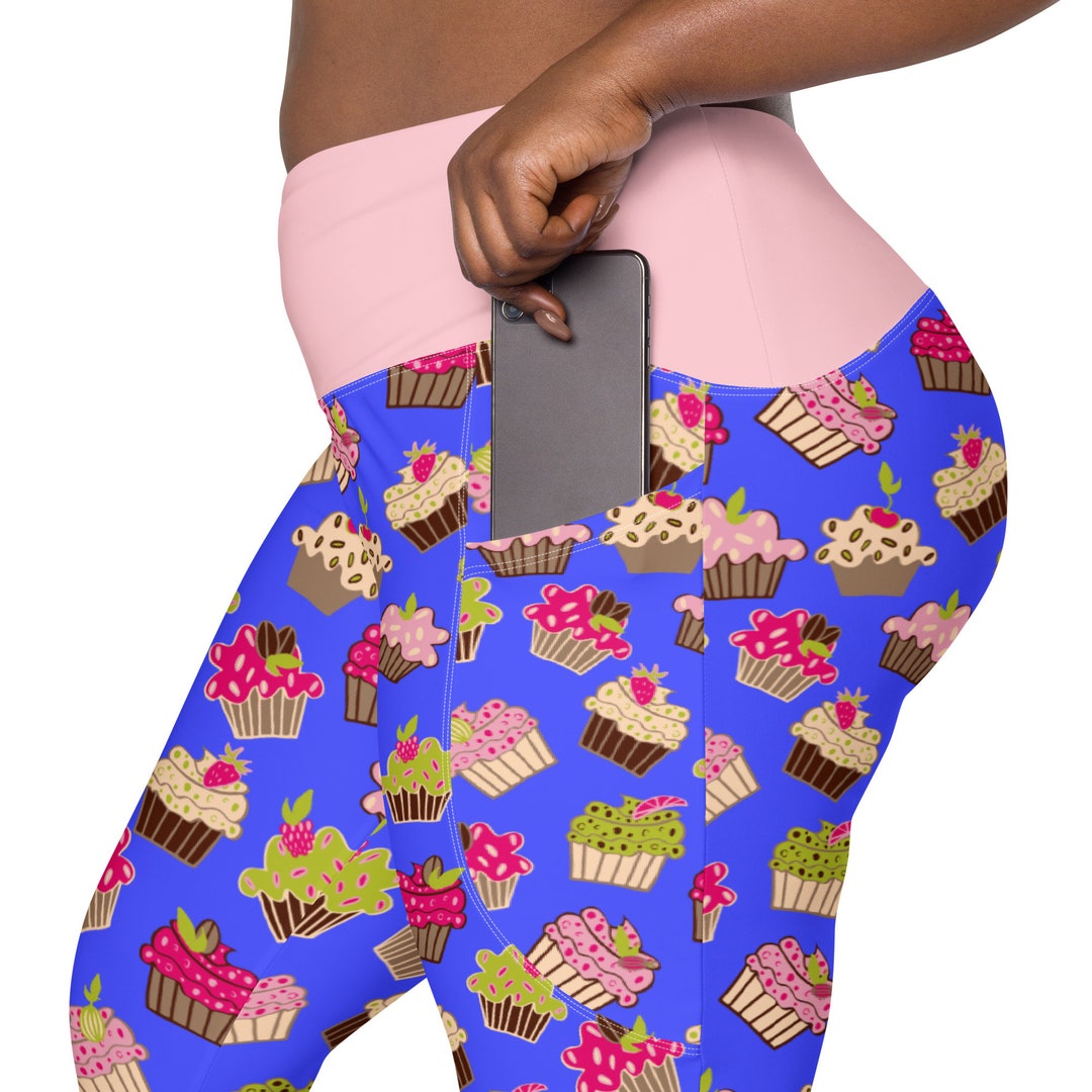 Toffee Candy Pattern Print Women Leggings main image 1