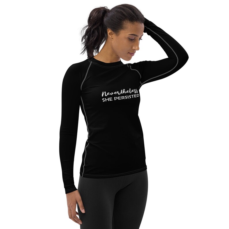 Inspirational Rash Guard Women Rash Guard Jiu Jitsu BJJ MMA Rash Guard Women Activewear Athletic