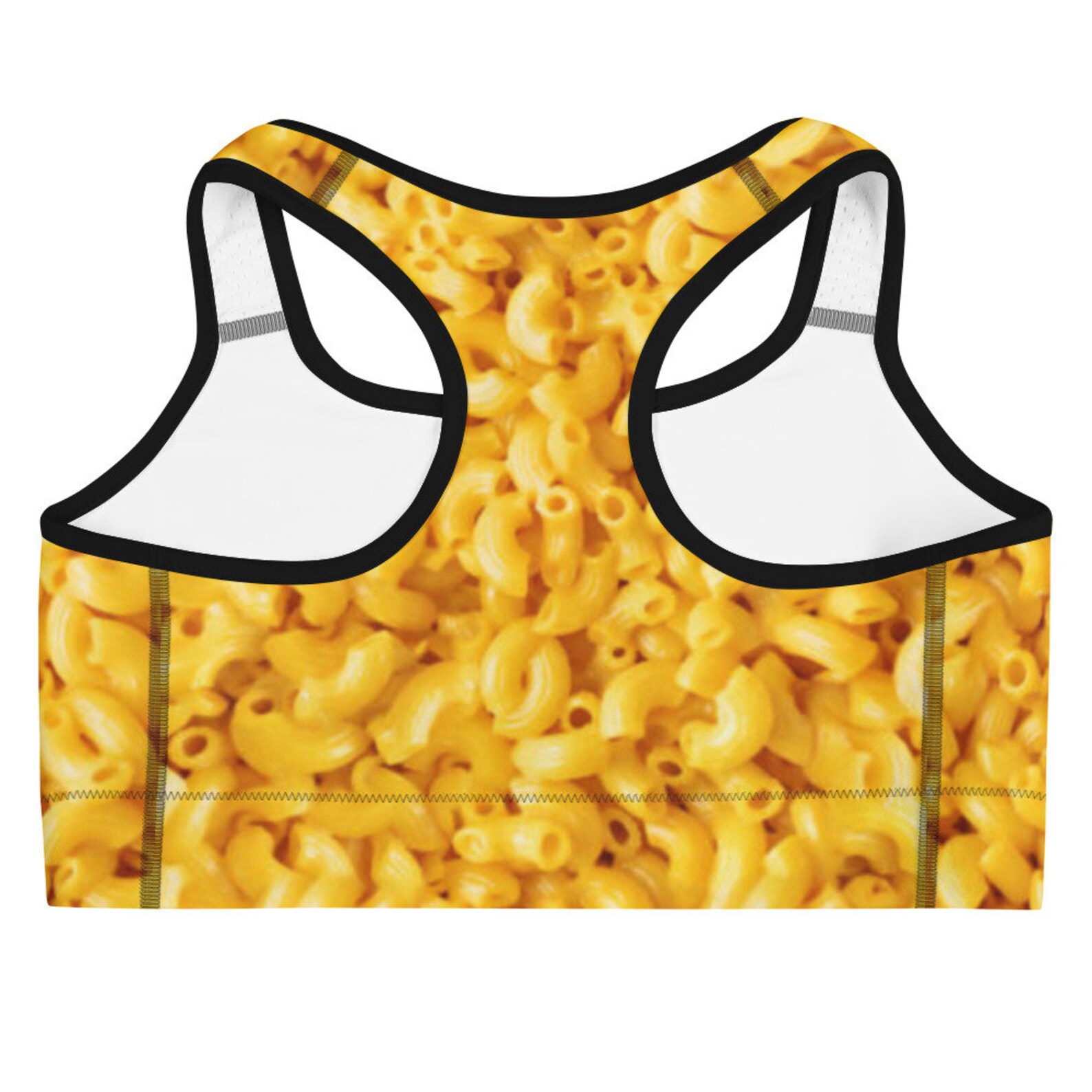 Macaroni and Cheese Sports bra Mac n cheese sports bra mac n Etsy