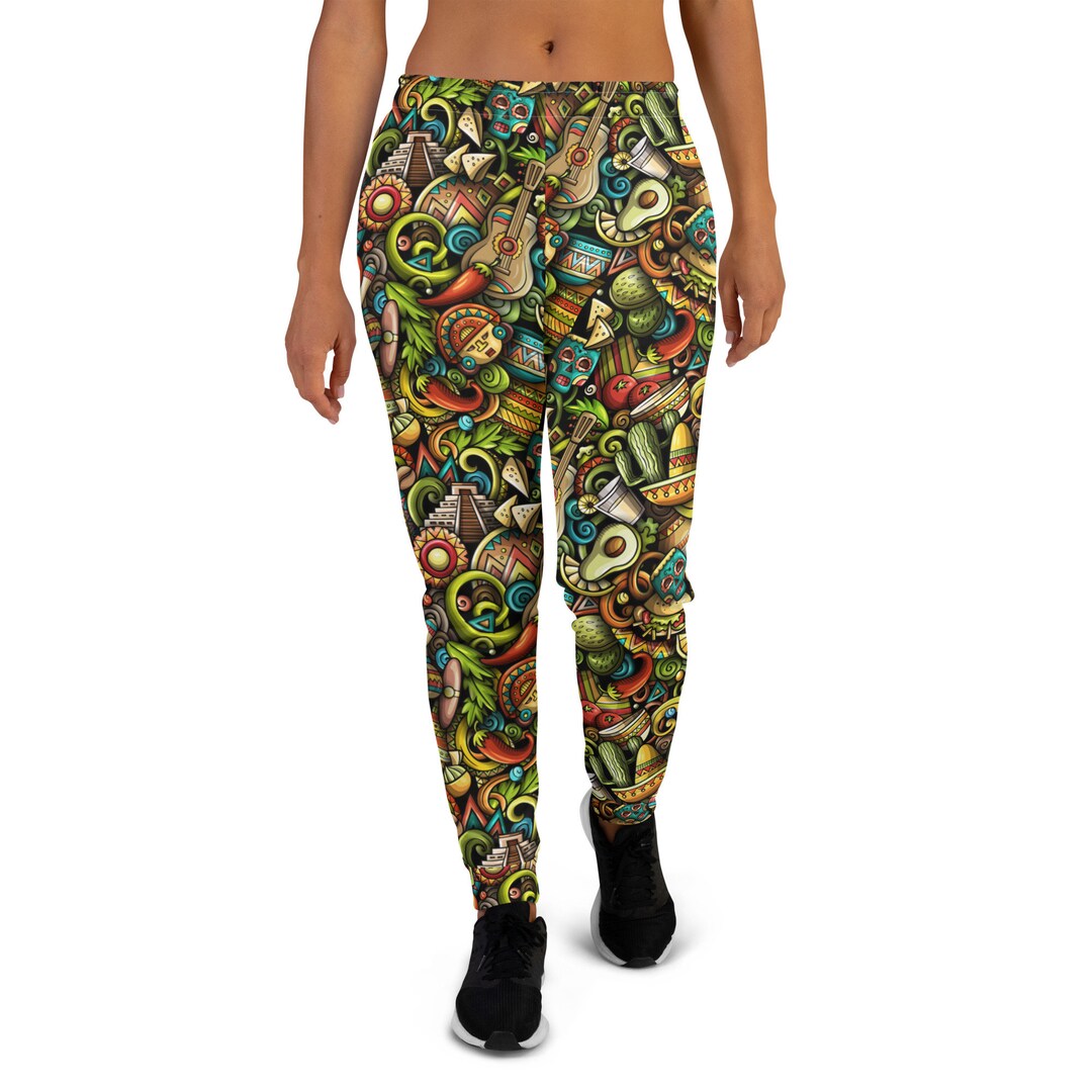 Yellow Mexican Baja Women's Joggers
