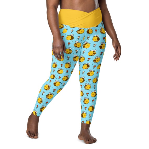Bumble Bee fitness leggings – Ultimate Curves
