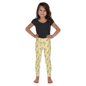 Cats Kitty Pineapple Leggings, Toddler Leggings, Trendy Kids Pants, Birthday Leggings, Dance Leggings, Soft Stretch Leggings, Gifts for Kids