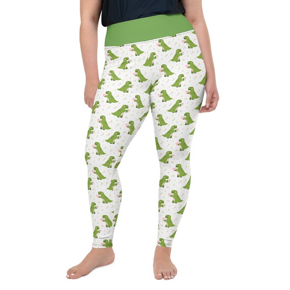 Dinosaur Leggings T-rex Leggings Womens 