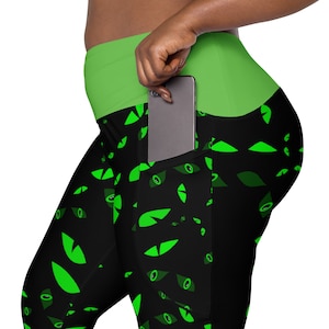 Cats Kitty Leggings Women, Kitty Leggings, Plus Size Leggings, Crazy Cat Lady, Cat Lover Cat Mom Gift, Cat tights,Yoga Workout Pant Leggings
