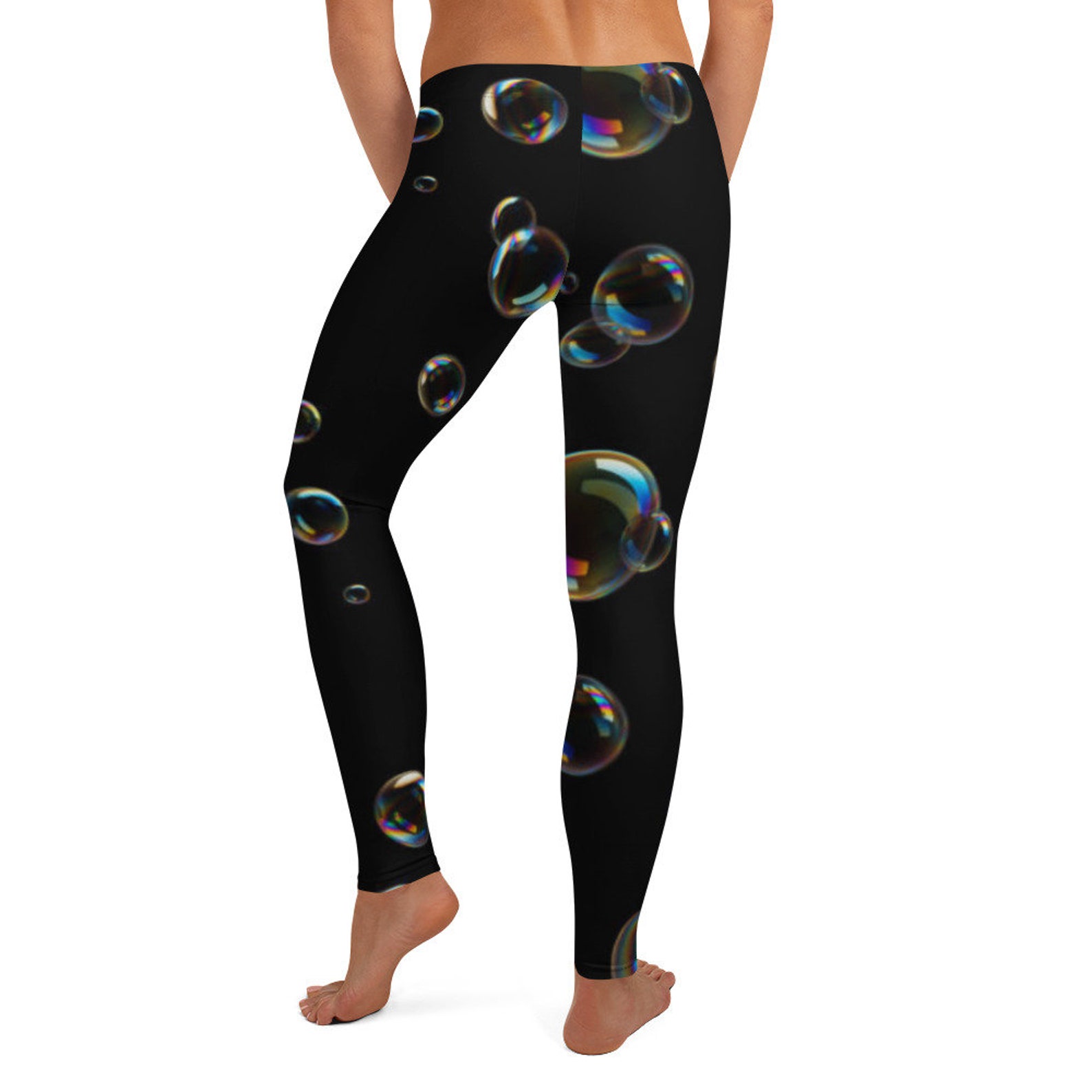 Blowing bubbles Leggings for Women Fun Novelty Leggings for Etsy