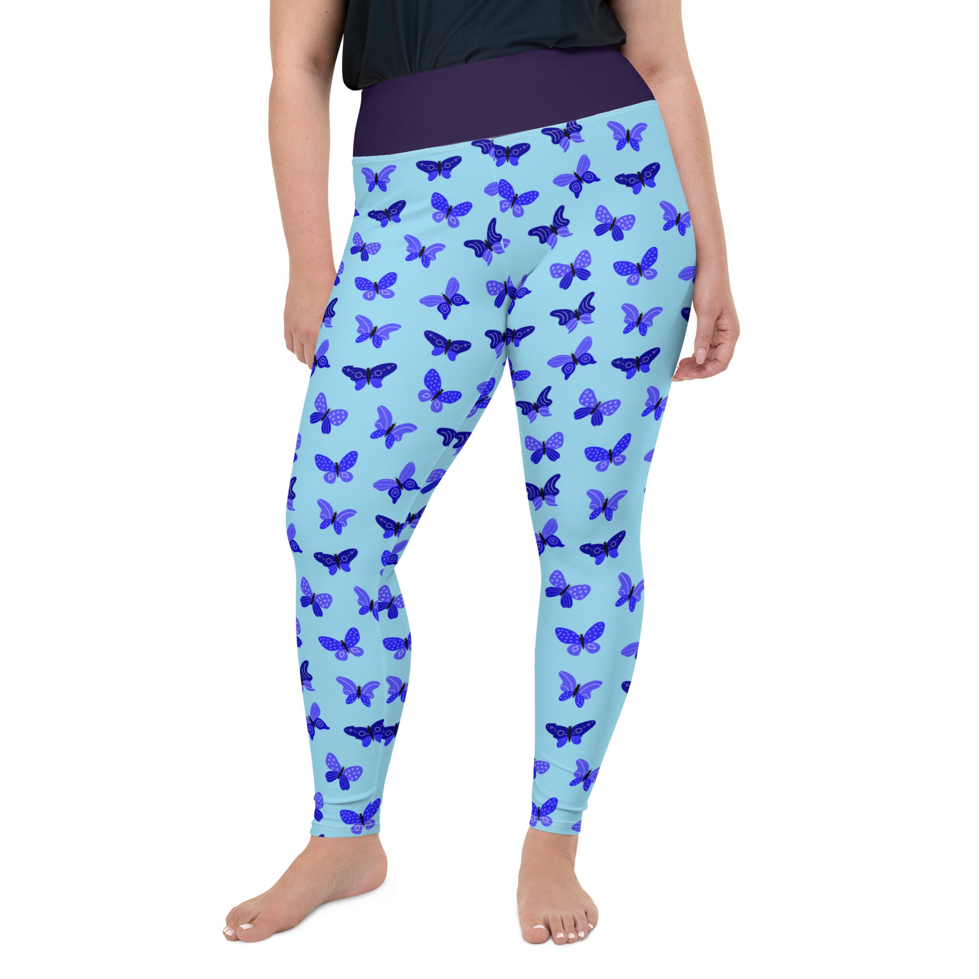 Buy Butterfly Leggings for Women, Butterfly Wings Leggings, Nature  Leggings, Soft Stretch Leggings, Yoga Workout Pants, Women Activewear  Online in India 