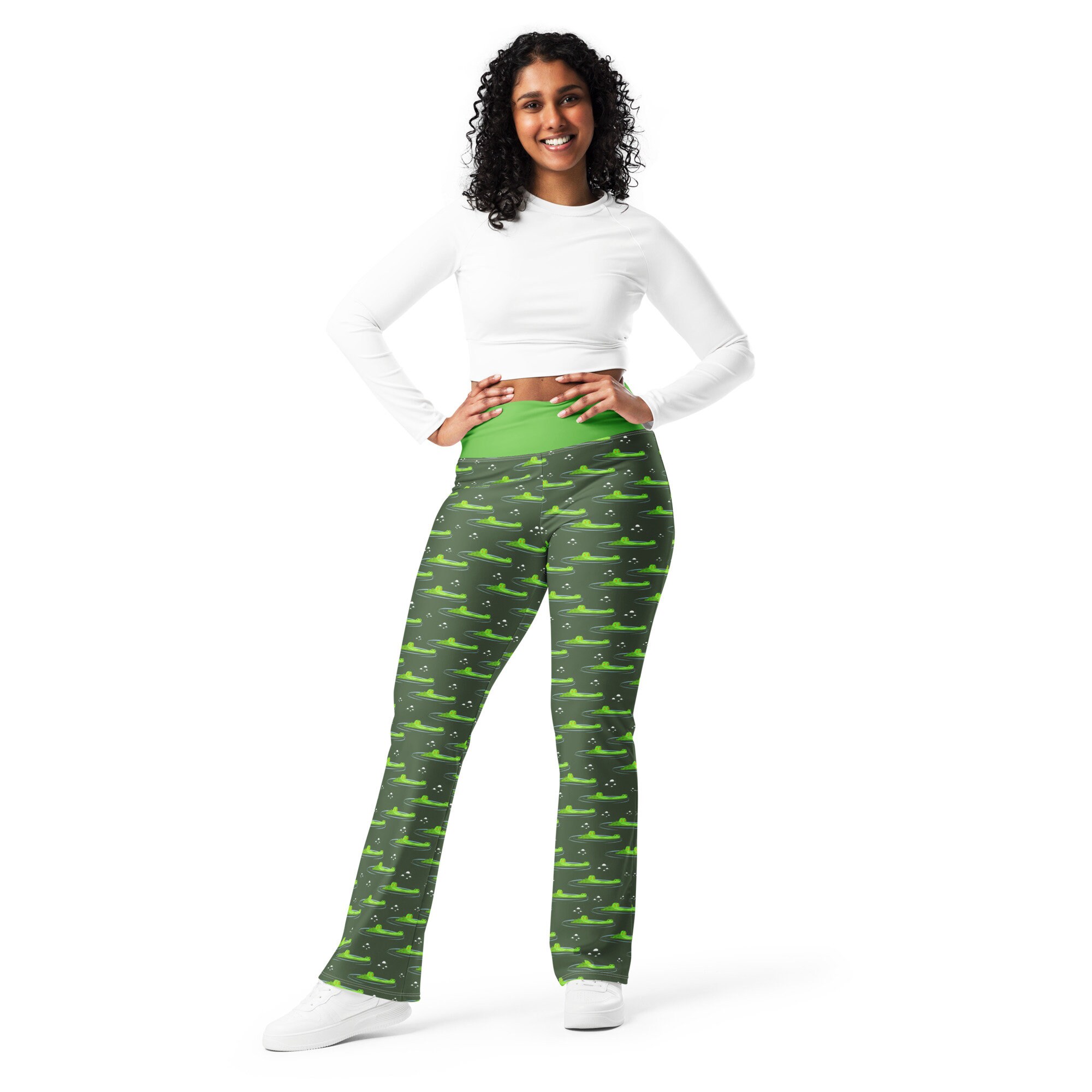 Alligator print leggings discount