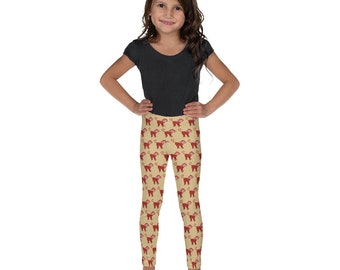 Leggings Monkeys pour enfants, Leggings à imprimé animal, Leggings pour tout-petits, Leggings stretch, Leggings décontractés, Leggings mignons, Cadeaux pour enfants