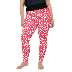 Music Notes Printed Women Leggings, Musician Leggings, Yoga Workout Pants Leggings, Fitness Running Oversized Leggings, Music Lovers Gift